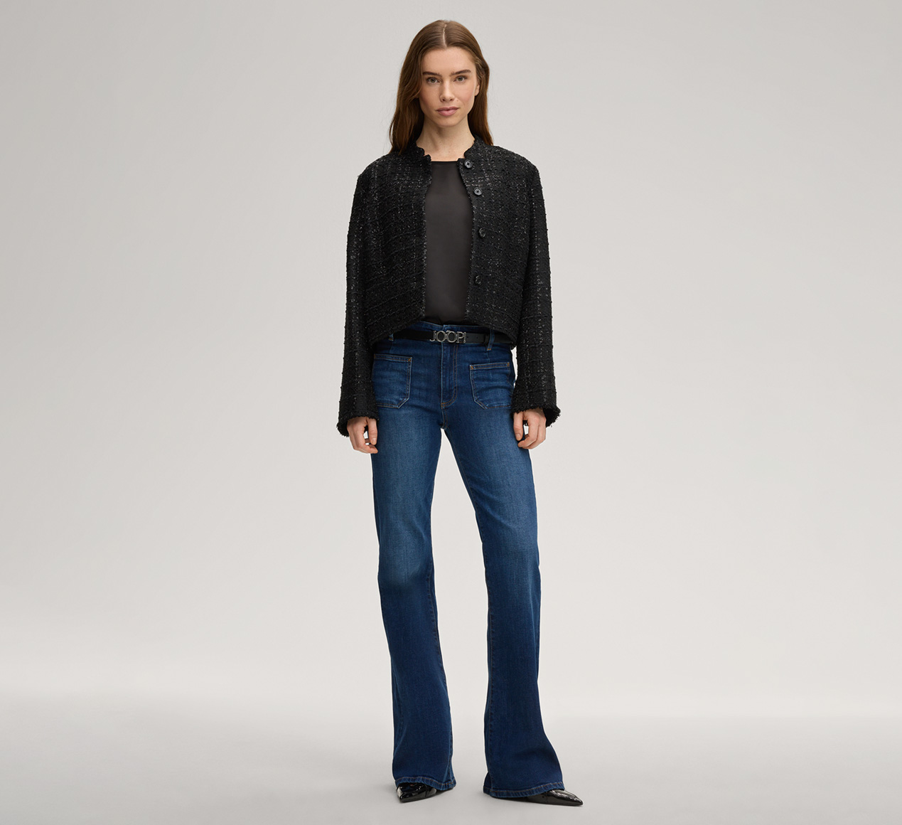 JOOP! präsentiert das Produkt Blazer Jacy in Schwarz gemustert aus der Kategorie Blazer