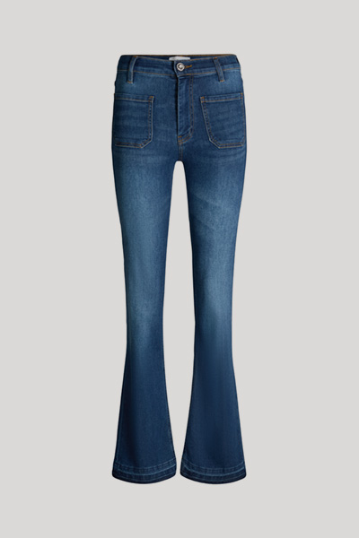 Bootcut Jeans Ella, hohe Taille