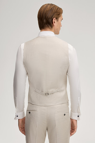 Weazer Suit Waistcoat in Light Beige