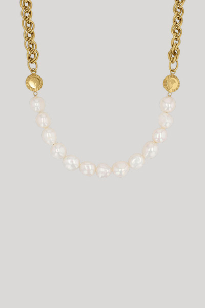 Führt zu Produktdetailseite „Collier mit Zuchtperle in Gold"