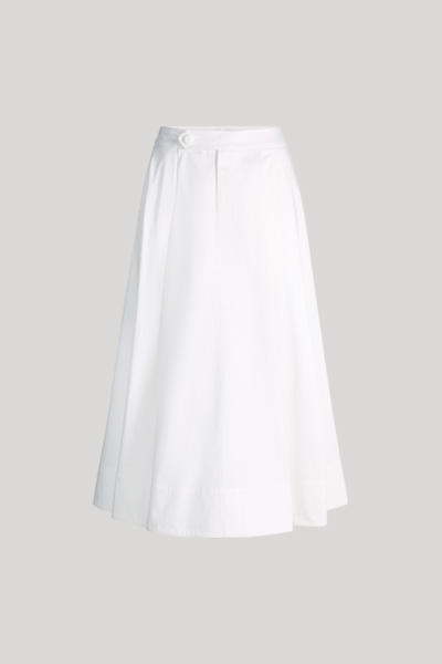 Sagira A-line Skirt in White