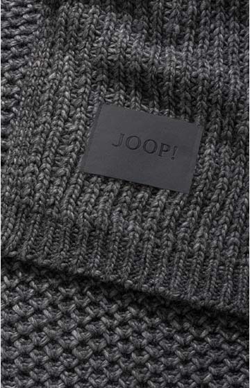 JOOP! DOUBLE KNIT Blanket in Anthracite