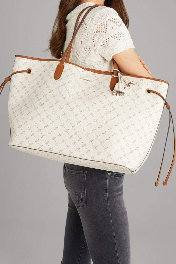 Maxi-Shopper Cortina Lara in Offwhite