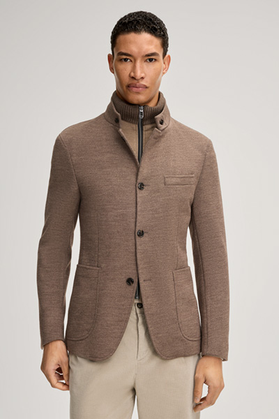 Sakko Hectar in Braun meliert