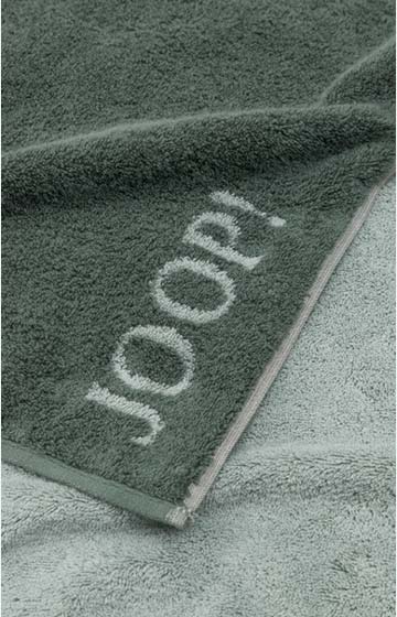 JOOP! DIVIDED DOUBLEFACE Hand Towel Set in Sage, 50 x 100 cm