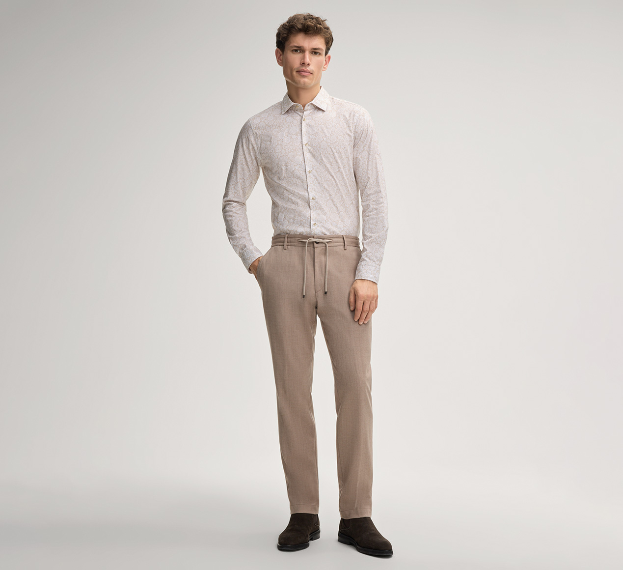 JOOP! presents the product Pit Shirt in a White Pattern from the category Shirts