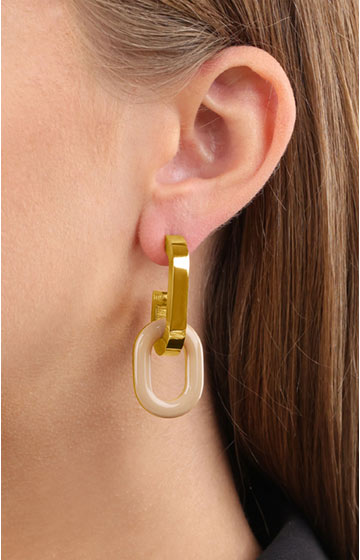 Earrings in Gold