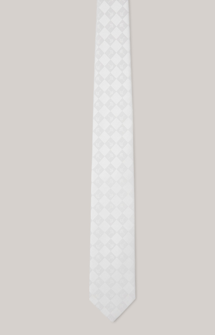 Cornflower-Krawatte in Silber/Hellgrau