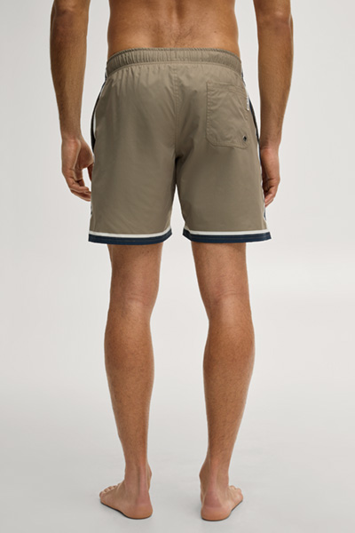 Swimming shorts in olive green