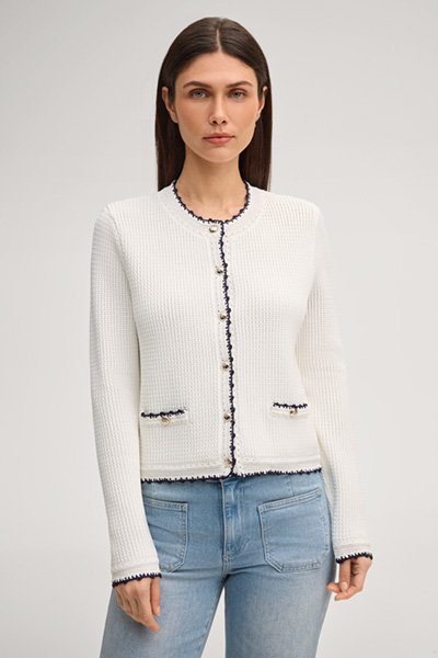 Kardigan Kumma w kolorze złamanej bieli