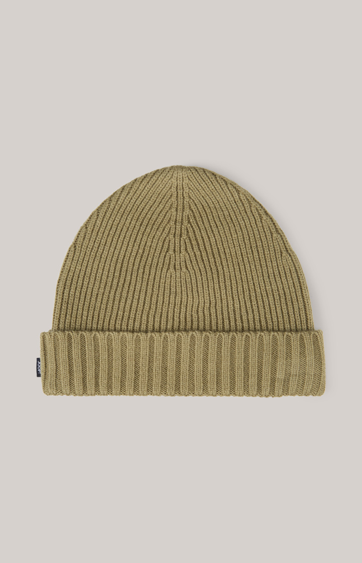 Francis Knitted Beanie in Olive