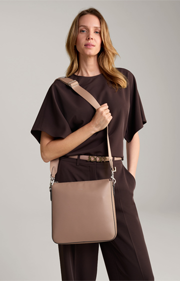 Sofisticato Jasmina Shoulder Bag in Mauve