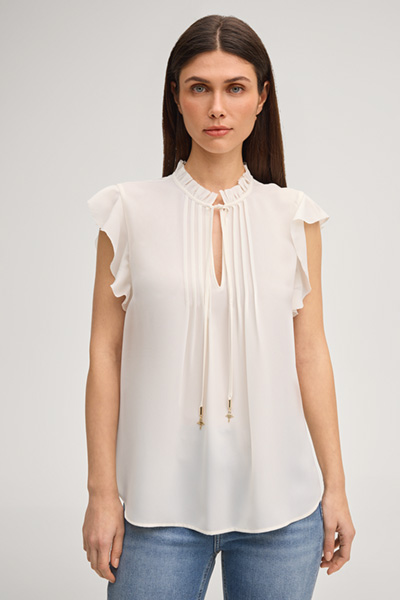 Bluse Benita in Offwhite