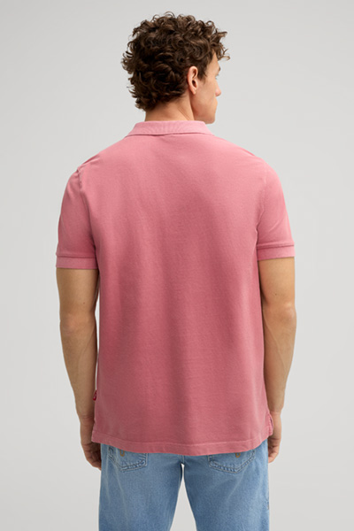 Ambrosian Polo Shirt in Light Red