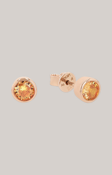 Stud Earrings in Rose Gold