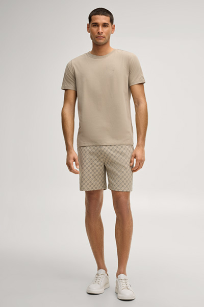 Cornflower Sweat Shorts in Beige