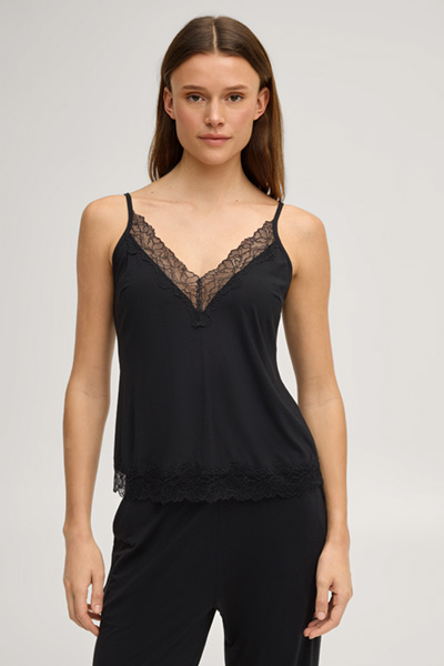 Loungewear top camisole in black