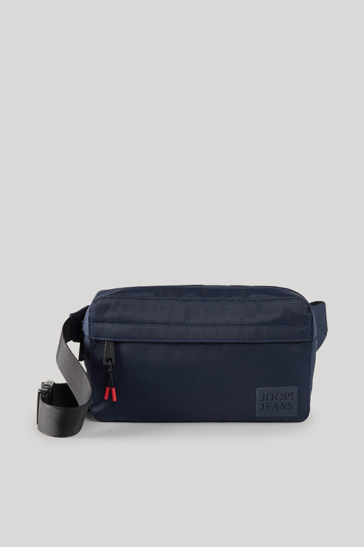 Führt zu Produktdetailseite „Gürteltasche Martano Tessuto Lino in Dunkelblau"