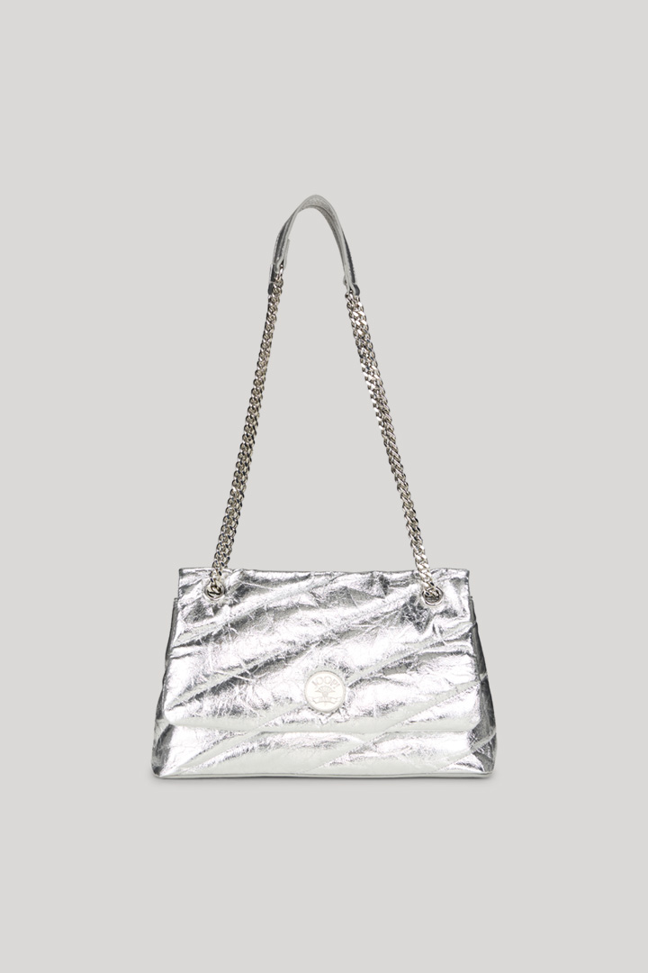 Führt zu Produktdetailseite „Schultertasche Frizzare Argento Emma in Silber"