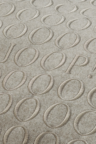 Zierkissenhülle JOOP! FINE SIGNATURE in Grau, 50 x 50 cm