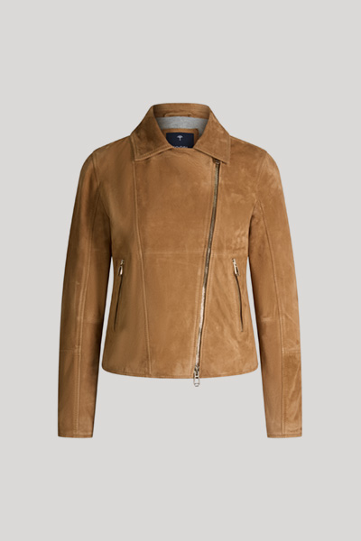 Lederjacke Luisa in Hellbraun