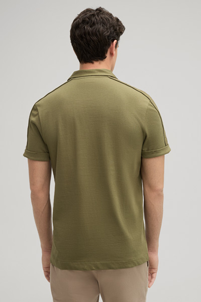 Baris Polo Shirt in Olive