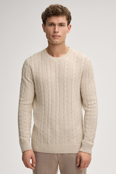 Pullover Levior in Beige