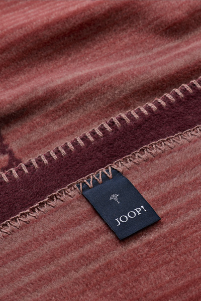 Wohndecke JOOP! PAISLEY in Rouge, 150 x 200 cm