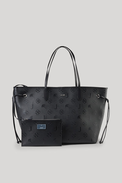 Decoro Stampa Lara XL Shopper in Black