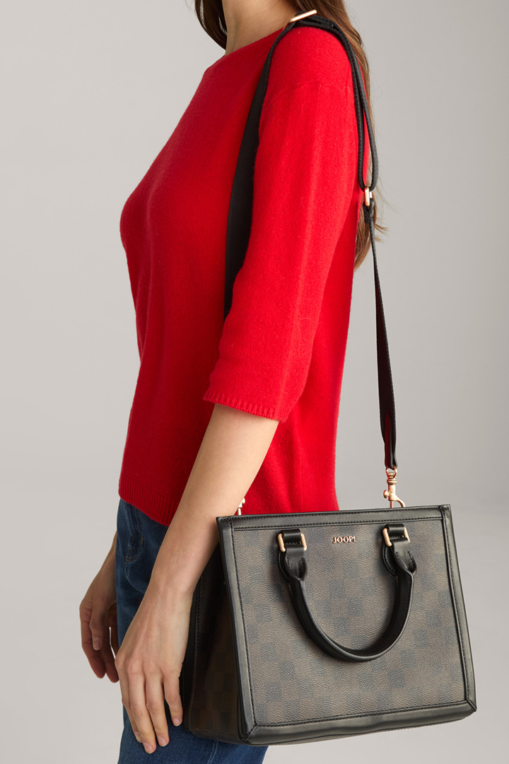 Handtasche Cortina Piazza Aurelia in Braun/Schwarz