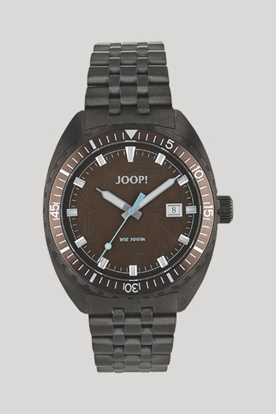 Führt zu Produktdetailseite „Herren-Armbanduhr in Gun-Black"