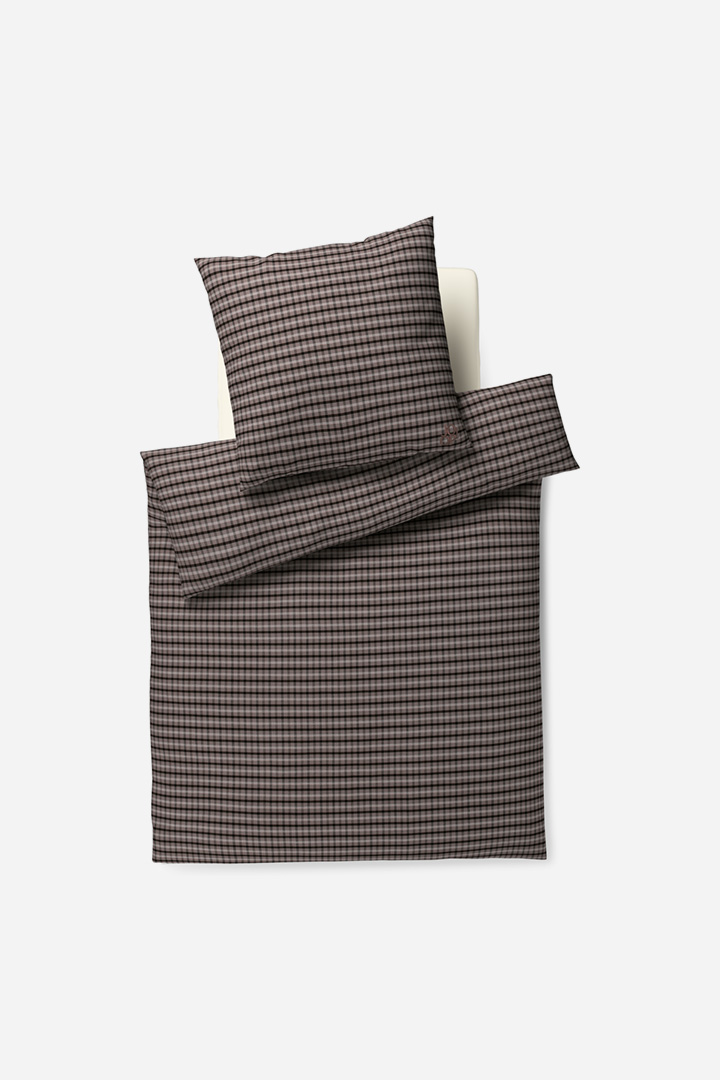 Führt zu Produktdetailseite „Bettwäsche JOOP! MESH in Mocca"