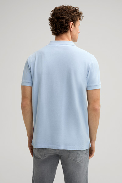 Ambrosian Polo Shirt in Light Blue