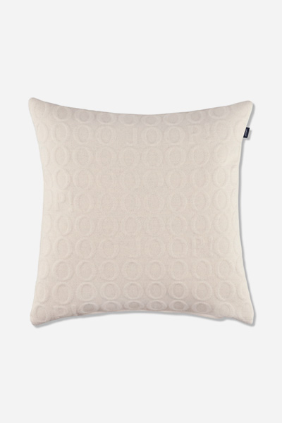 JOOP! Signature decorative cushion cover in natural, 40 x 40 cm