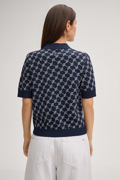 Cornflower Poloshirt Kella in Navy