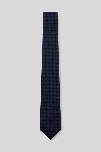 Silk Tie in Dark Blue