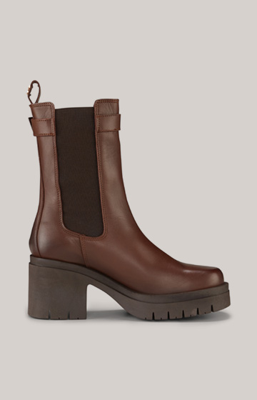 Unico Maria Alto Boots in Brown