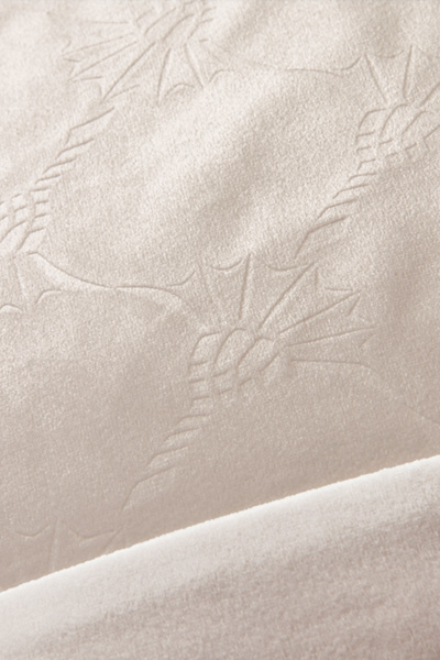 Leads to product detail page "Joop! soft cornflower decorative cushion cover 40x60 cm, natural"