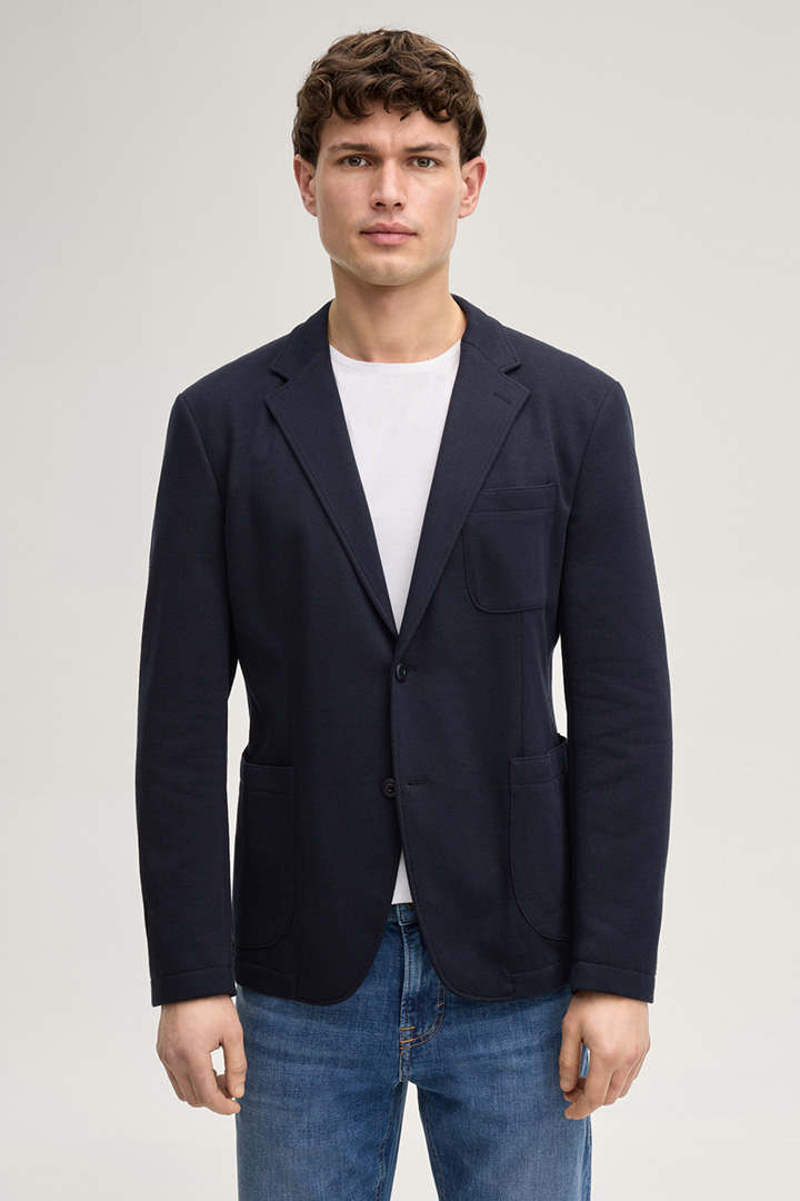 Leads to product detail page "Haydin Jacket in Navy"