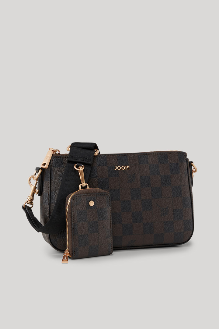 Führt zu Produktdetailseite „Schultertasche Cortina Piazza Jasmina in Braun"