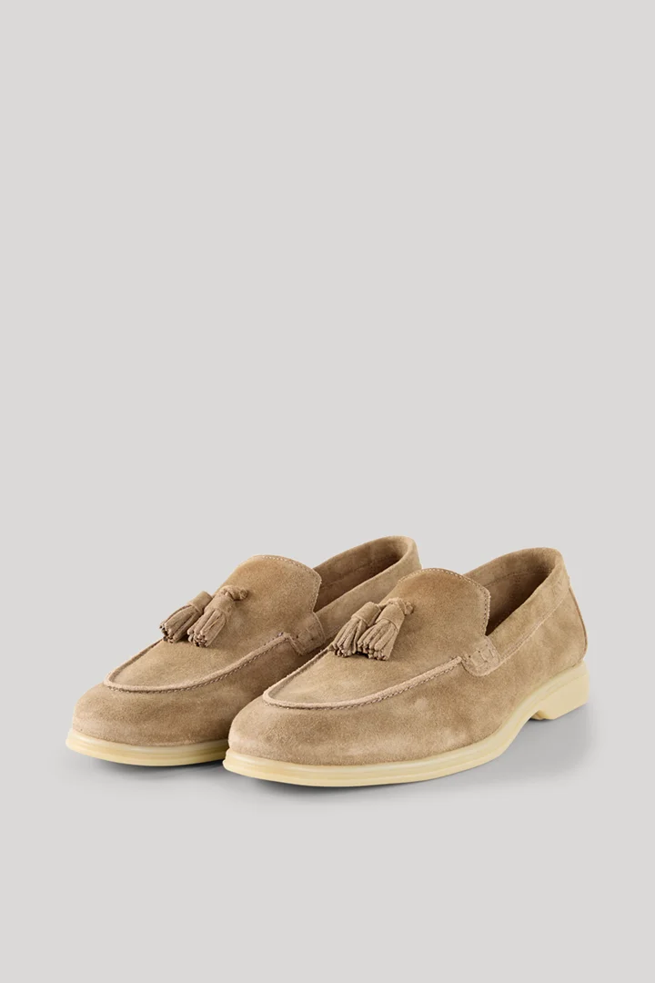 Velluto Franjo Loafers in Brown