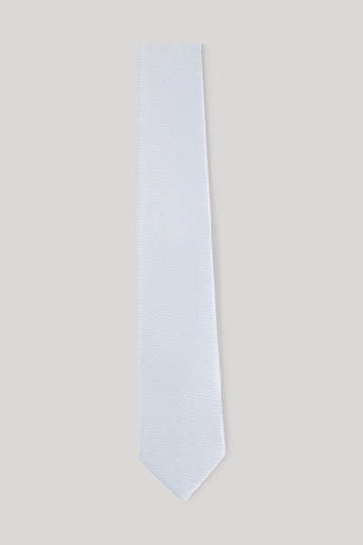 Leads to product detail page "Light blue patterned tie"