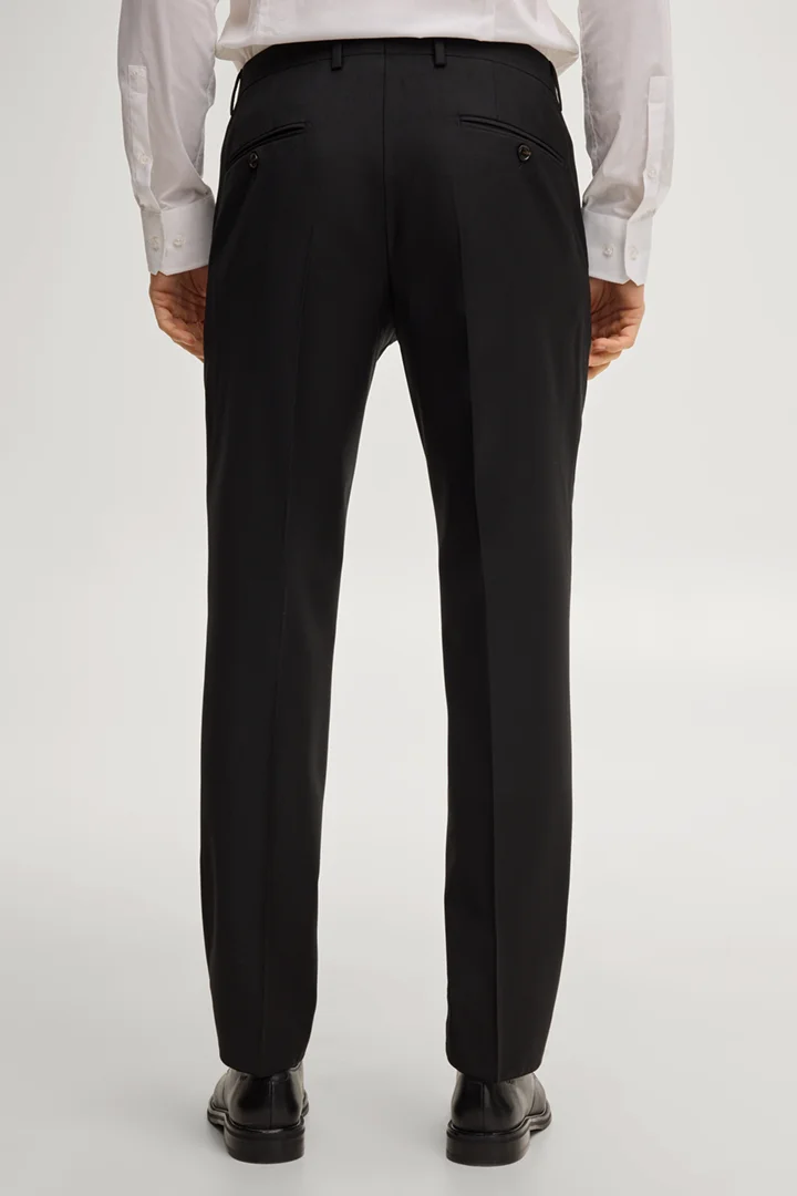 Leads to product detail page "Brad Modular Suit Trousers in Black"