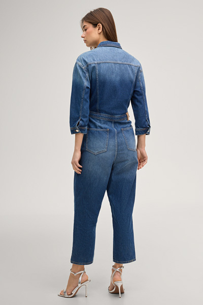 Jeans-Overall Eleni in Denimblau