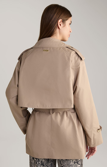 Carrie Trench Coat in Beige