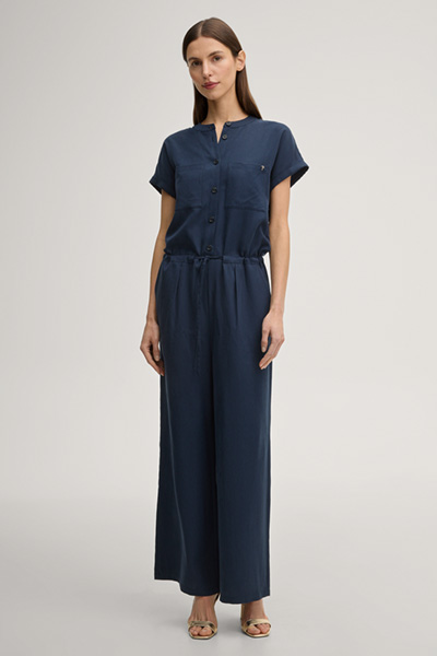 Pica Jumpsuit in Navy