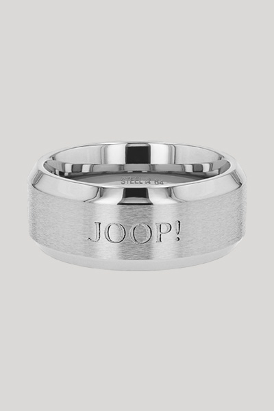 Leads to product detail page "Stainless steel ring in silver"
