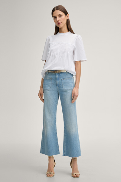 Jeans Elea in Helles Jeansblau washed