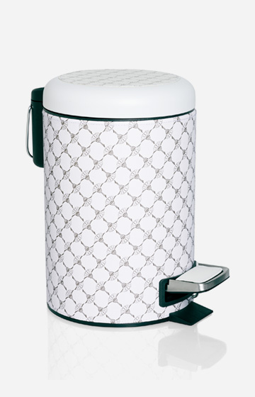 JOOP! CORNFLOWER Pedal Bin in White/Grey