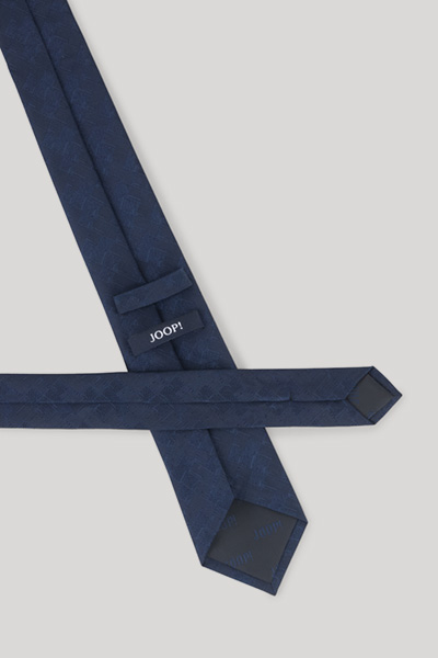 Seidenkrawatte in Navy
